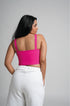 Square Neck Bandeau Top